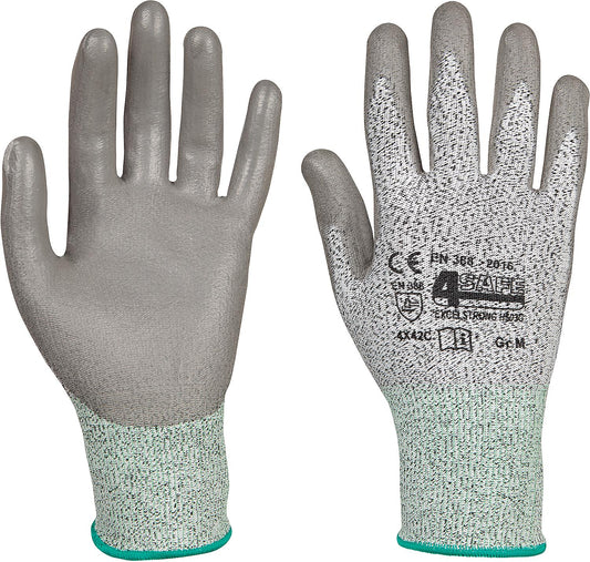 Work glove made of Dyneema fiber, size M
