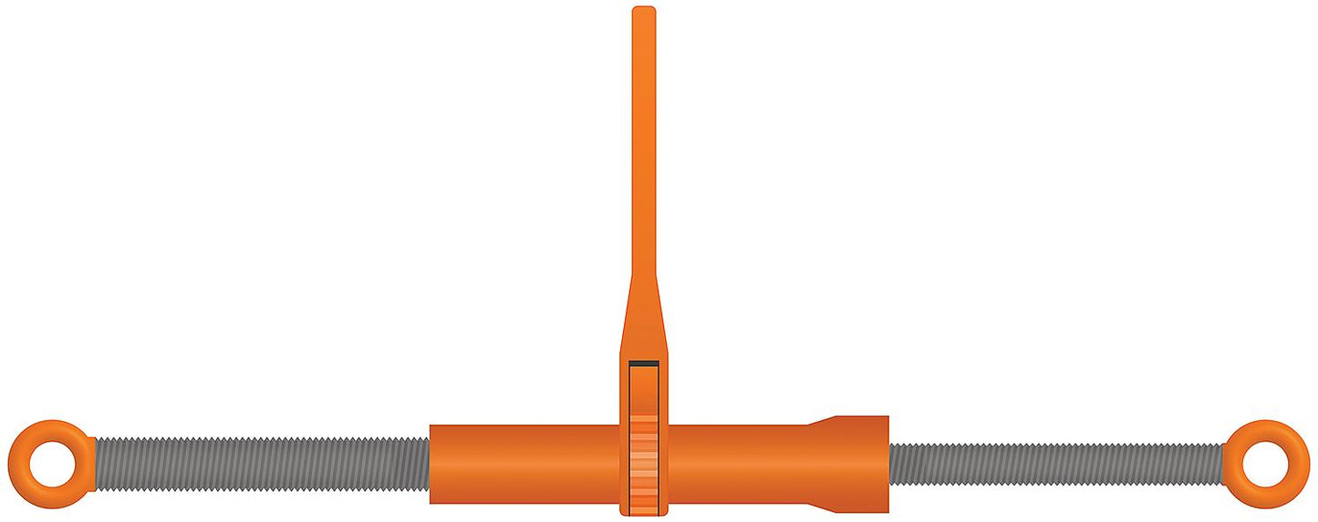 Tension lashing chain GK8 size 8-8, length 3.5m with ratchet load tensioner