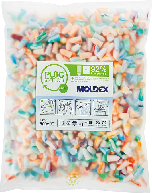 Disposable earplugs Spark Plugs® Refill Pack 786001 (500 pairs)