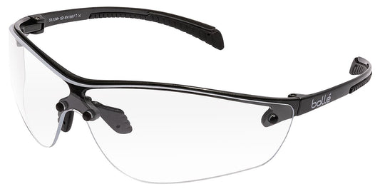 SILIUM+ clear PC safety glasses, microfiber case, SILPPSI