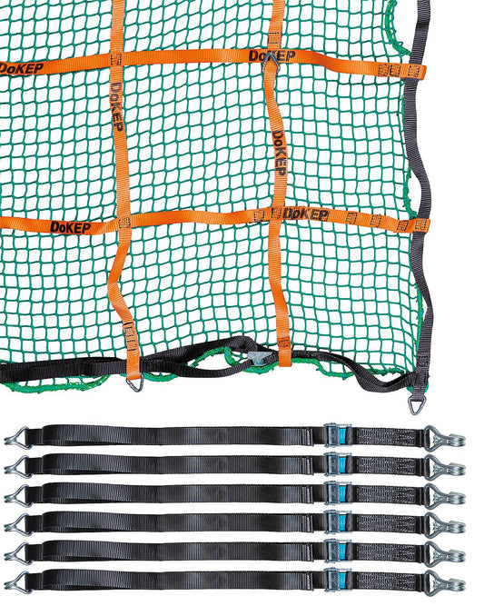 Webbing rope net ZK500/2, 1625x2950 mm