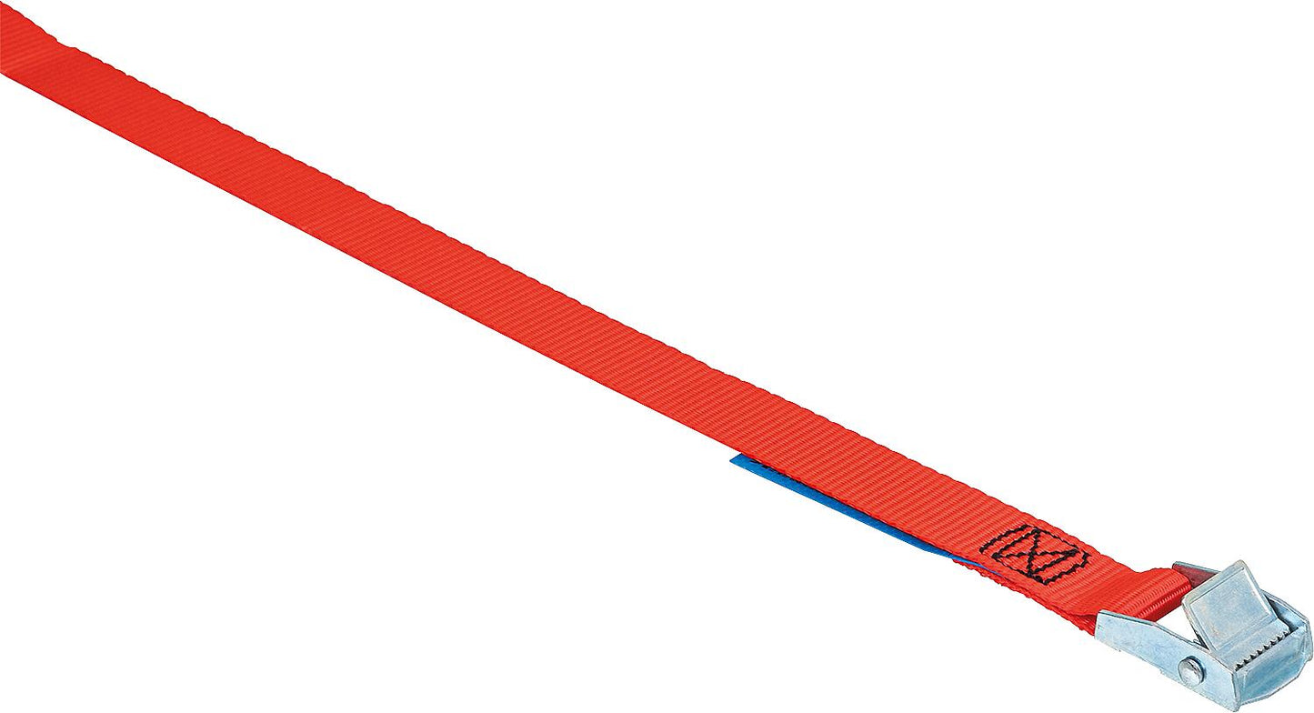 Cambuckle lashing strap, one-piece, 25mm, 500kg, 1.5m