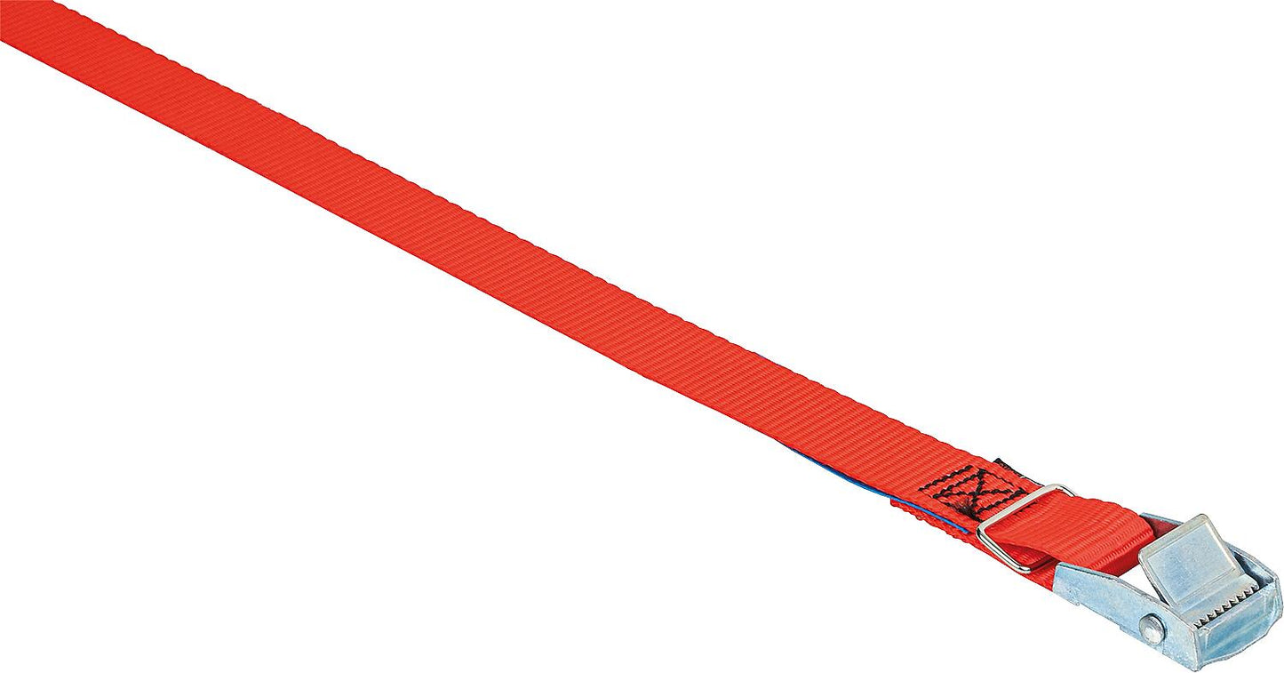 Cambuckle lashing strap, one-piece, 25mm, 500kg, 1.5m