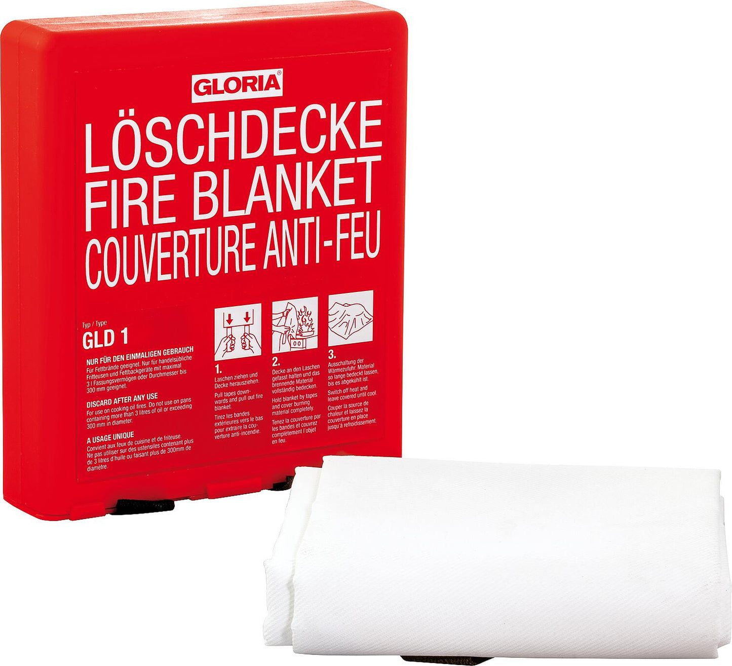 Couverture anti-feu Gloria GLD1, 1200 x 1600 mm