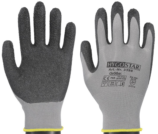 Fine knit glove Skill, human size M/8, pair