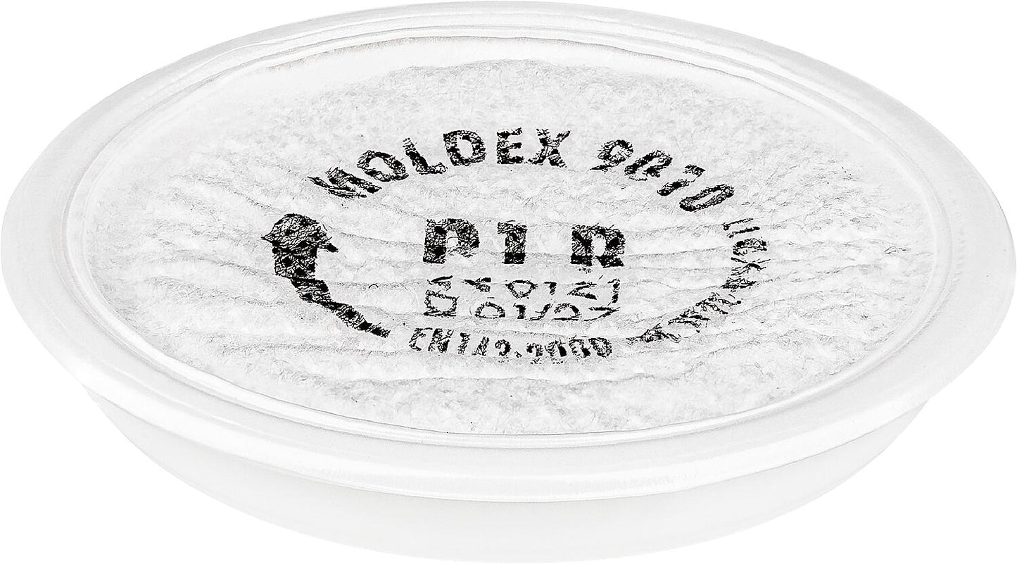 Moldex P1 R EasyLock particle filter, for series 7000+9000, pack size = 20 pieces.