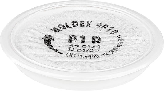 Moldex P1 R EasyLock particle filter, for series 7000+9000, pack size = 20 pieces.