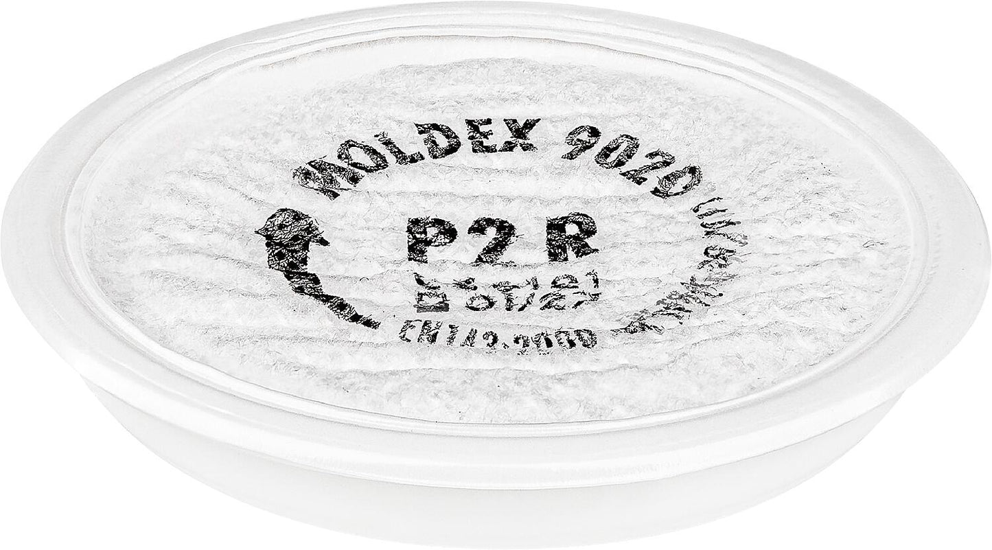 Moldex P1 R EasyLock particle filter, for series 7000+9000, pack size = 20 pieces.