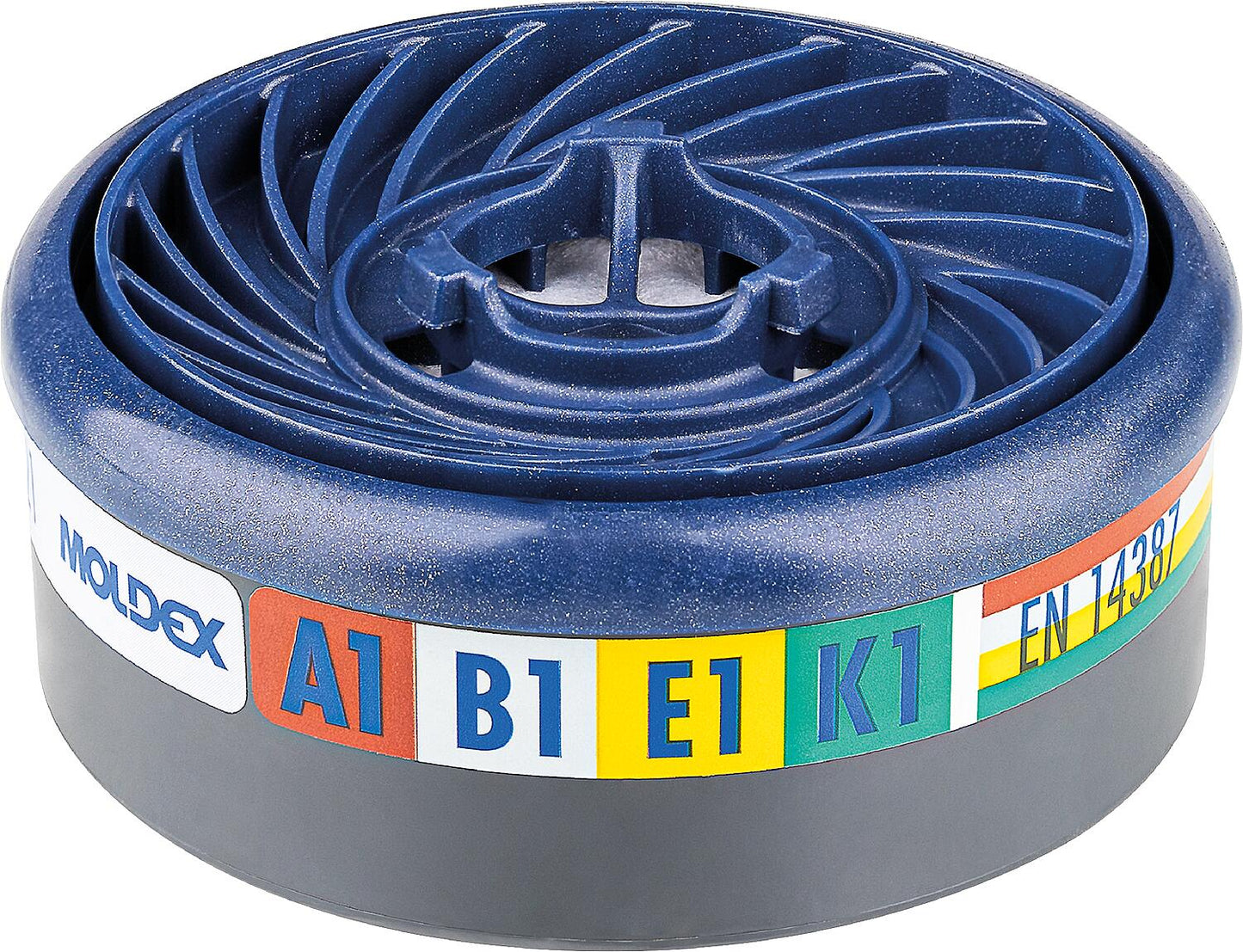 Moldex A2 EasyLock gas filters, pack of 8