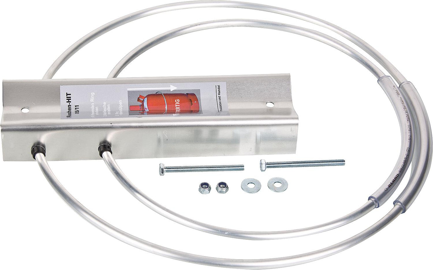 Dispositif de fixation pour le transport de bouteilles de gaz de 5 et 11 kg