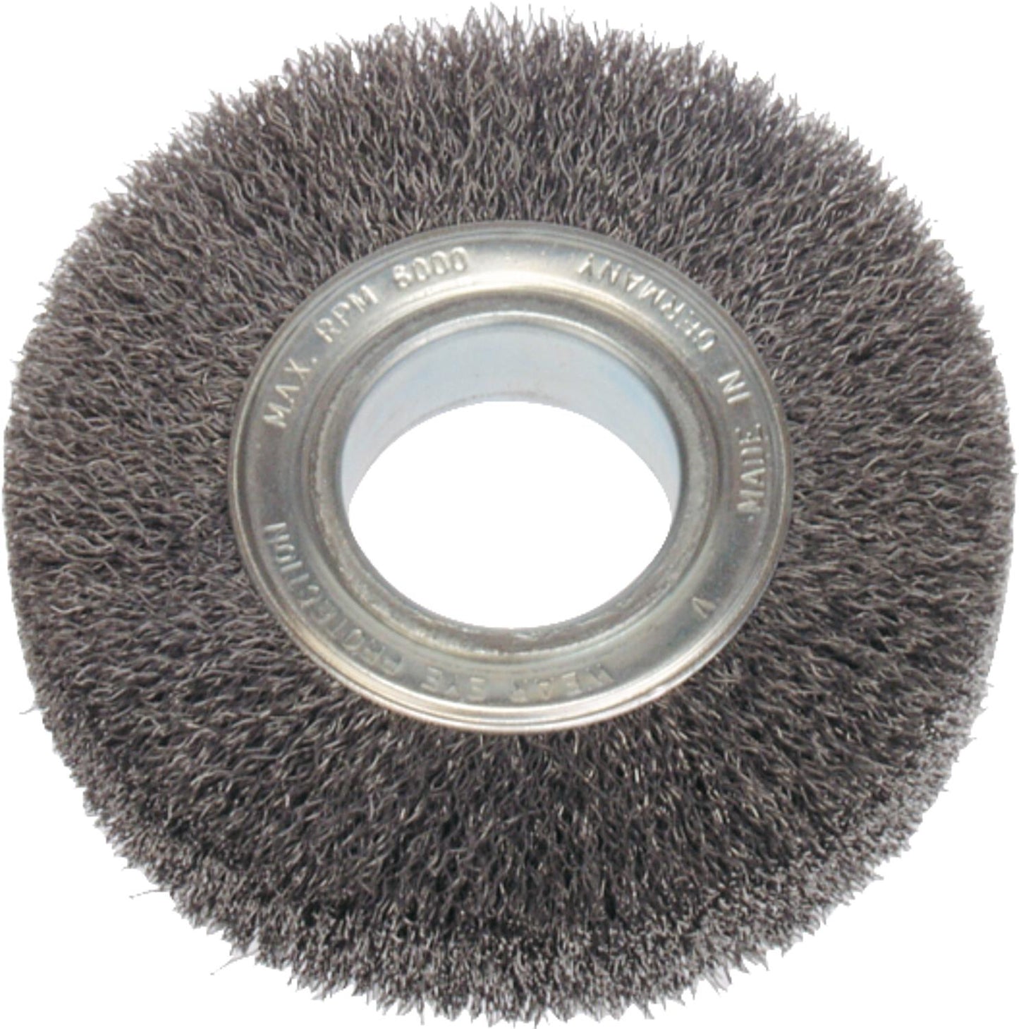Round brush made of corrugated steel wire, 0.30 mm diameter, 150 mm long, 23-25 ​​mm wide