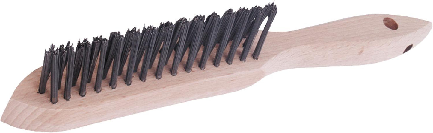 Brosse à souder les angles, fil d'acier inoxydable, lisse, 0,35 mm, 3 x 15 mm