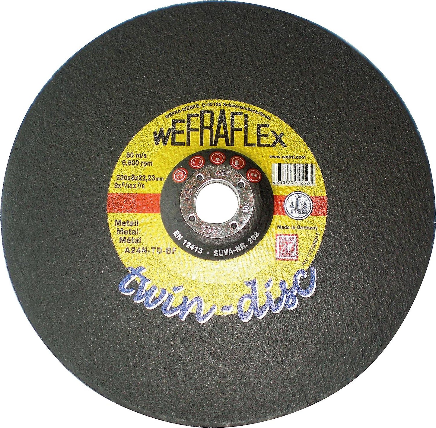 Euromaster grinding disc for metal 178 x 7 x 22 mm