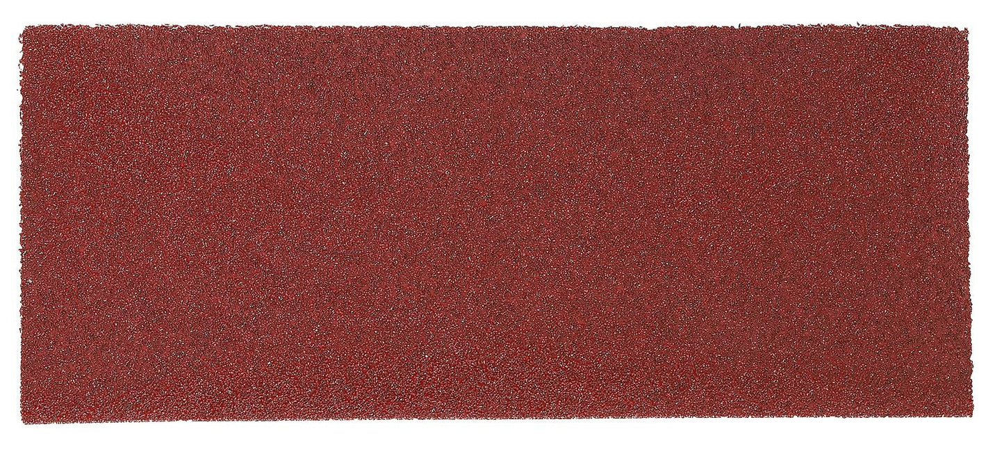 Sandpaper sheets 115mm x 280mm, grit A40, 1 pack = 50 pieces