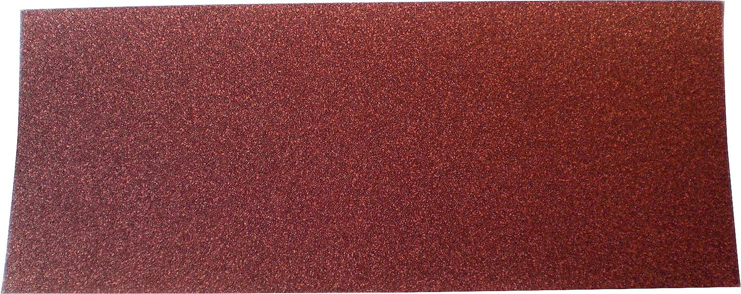 Sandpaper sheets 115mm x 280mm, grit A40, 1 pack = 50 pieces