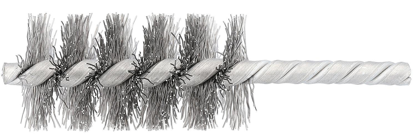 Cylinder brushes, steel threaded, 030 DD, oval, 100x55x28 mm