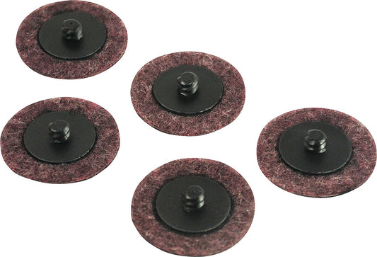 HAZET P150 non-woven disc, Ø 50mm, pack of 5.