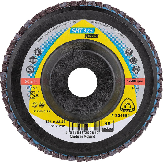 Disque à lamelles SMT 325 EXTRA, droit