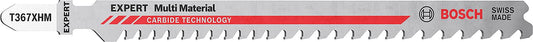 Lames de scie sauteuse BOSCH Expert T367XHM, lot de 3