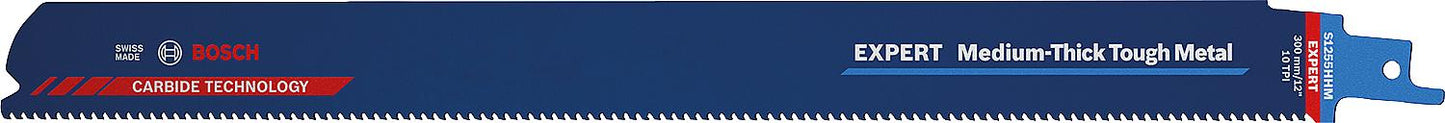 BOSCH Expert S1255HHM reciprocating saw blade for metal, pack of 1