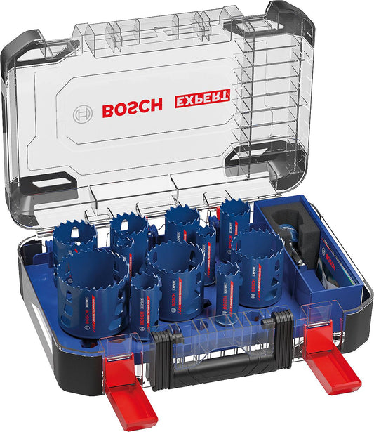 Lochsägen-Set BOSCH Expert 14-teilig, Ø 20/22/25/32/35/40/ 44/51/60/64/76mm