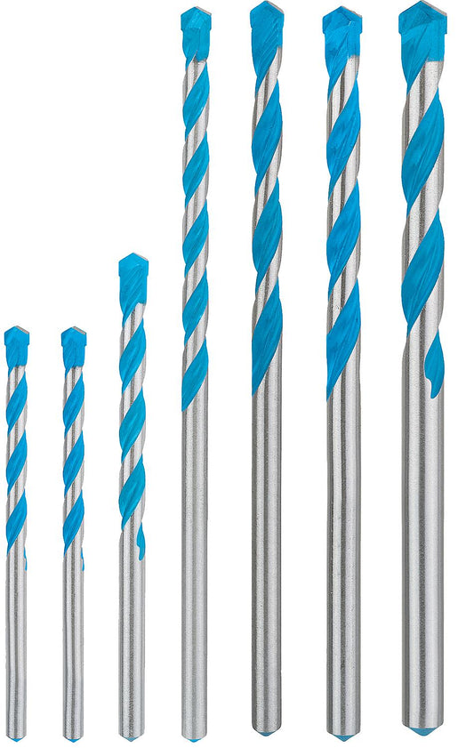 Mehrzweckbohrer-Set BOSCH® EXPERT EXPERTMultiContruction  Ø 5/5,5/6/7/8/10 mm, 7-teilig mit Zylinderschaft