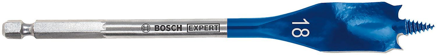 Foret à fraiser plat BOSCH Expert SELFCUT Ø 40 mm, longueur 400 mm avec queue hexagonale 1/4"