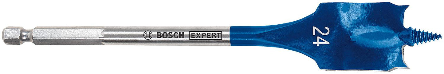 Foret à fraiser plat BOSCH Expert SELFCUT Ø 40 mm, longueur 400 mm avec queue hexagonale 1/4"