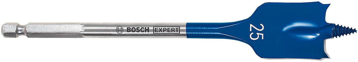 Foret à fraiser plat BOSCH Expert SELFCUT Ø 40 mm, longueur 400 mm avec queue hexagonale 1/4"