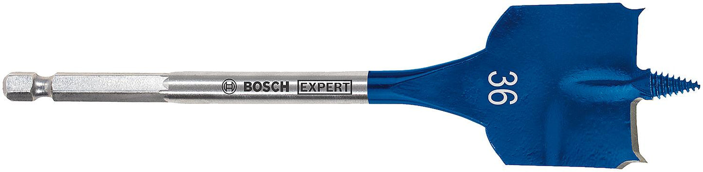 Foret à fraiser plat BOSCH Expert SELFCUT Ø 40 mm, longueur 400 mm avec queue hexagonale 1/4"