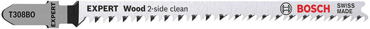 Stichsägeblätter-Set BOSCH® EXPERT T308BO  Länge 117 mm, für Holz VPE 3 Stück