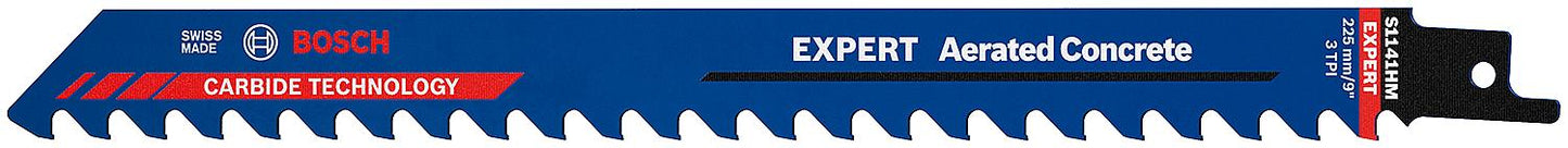 Säbelsägeblatt BOSCH® EXPERT S1141HM Länge 225 mm, für Porenbeton, Backsteine VPE 1 Stück