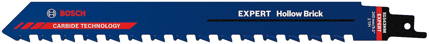 Lames de scie alternative EXPERT S1543HM pour béton cellulaire