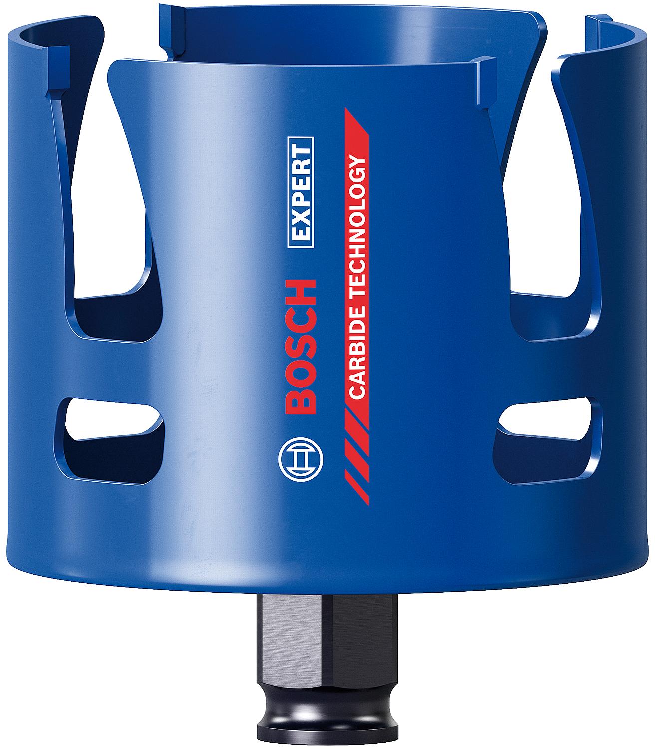 BOSCH® EXPERT ConstructionMaterial hole saw with PowerChange Plus shank Ø 19 mm, working length 60 mm