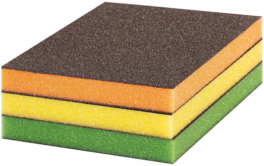 Schleifschwamm-Set BOSCH® EXPERT 98 x 120 x 13 mm, mittel, fein,  super fein, 3-teilig