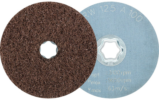 Disque en polaire pour chevaux, COMBICLICK, Ø 125 mm, grain A100
