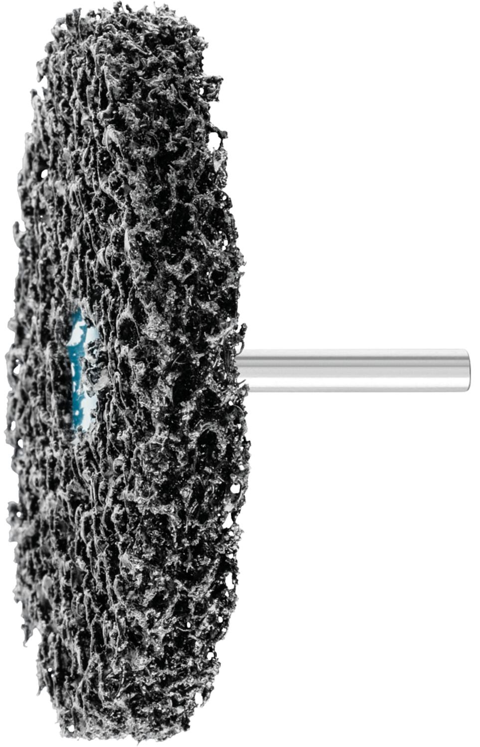 Broche de meulage Fleece Pferd PCLZY, Ø 100 x 13 mm, axe Ø 6 mm, grain grossier