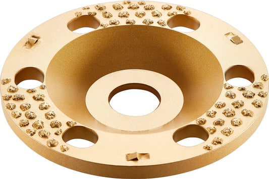 Diamantschleifteller DIA PAINT, ø 130 mm, für dicke Farb- und Lackschichten auf Holz