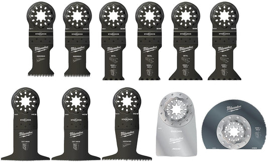 Sägeblätter-Set Milwaukee, Starlock, 11-teilig