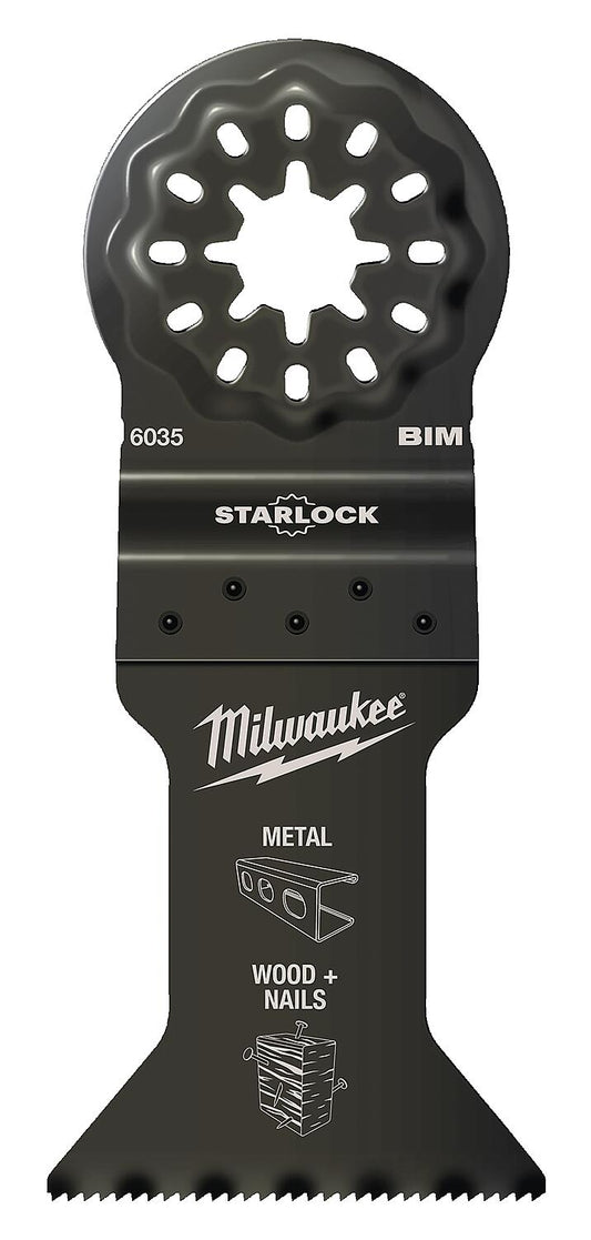 Tauchsägeblatt Milwaukee Bi-Metall, Starlock, 43 x 47 mm