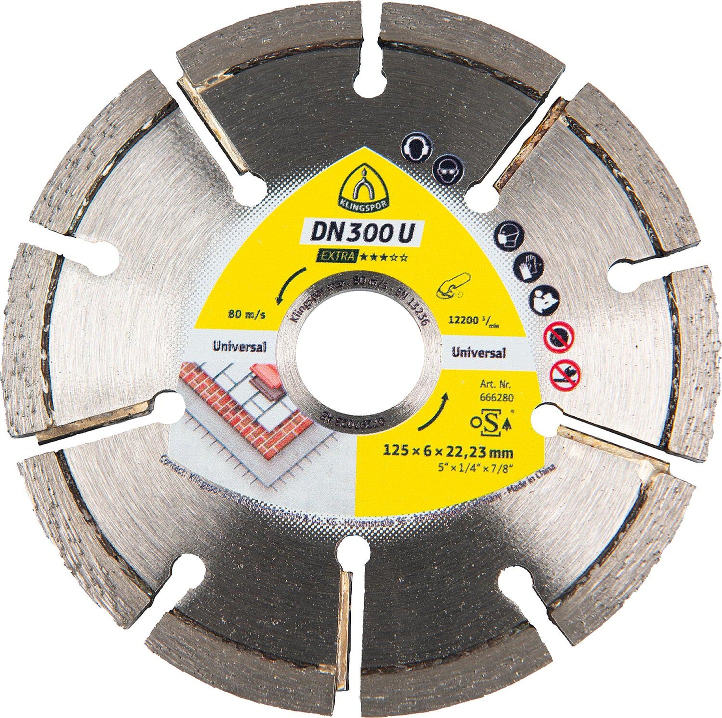 Diamant-Trennscheibe DN 300 U EXTRA