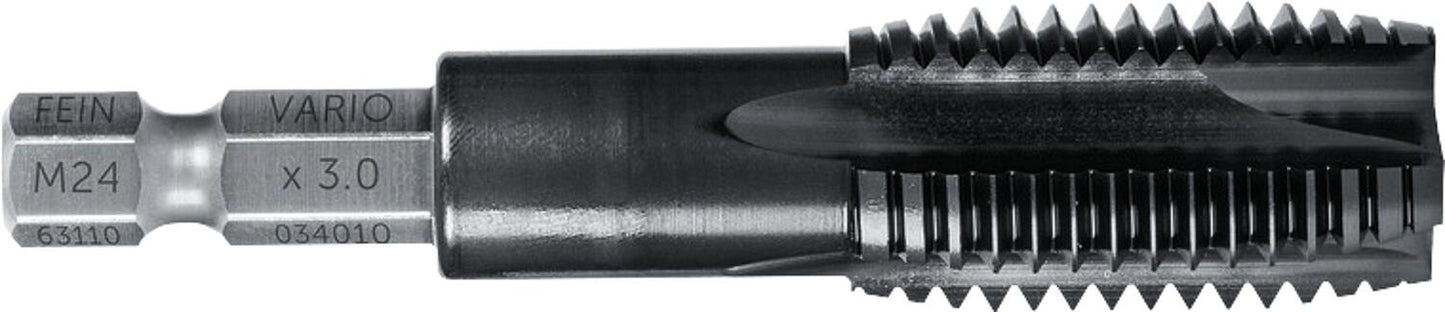 Taraud fin avec tige de foret VARIO