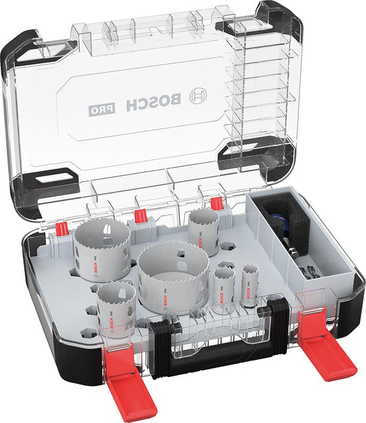 Lochsägen-Set BOSCH PRO PC Plus, 9-teilig, Ø 19/25/38/44/68/83