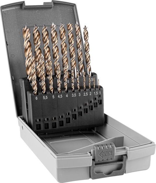 Holzspiralbohrer-Set ALPEN TIMBER TWIST, 19-teilig