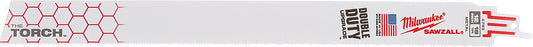 Säbelsägeblatt Milwaukee THE TORCH, Länge 300 mm, VPE 5 Stück, für Metall