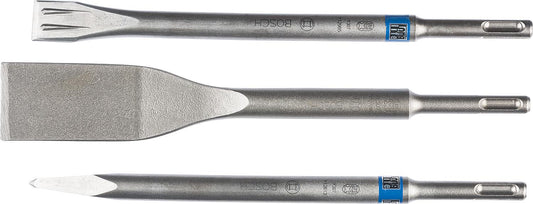 Meissel-Set BOSCH PRO 3-Teilig mit SDS-Plus Aufnahme