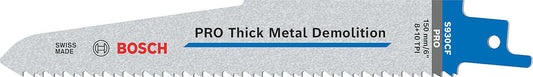 Säbelsägeblätter BOSCH PRO S930CF, Zahnteilung 2,5 + 3,2 x 150 mm, VPE 5 Stück