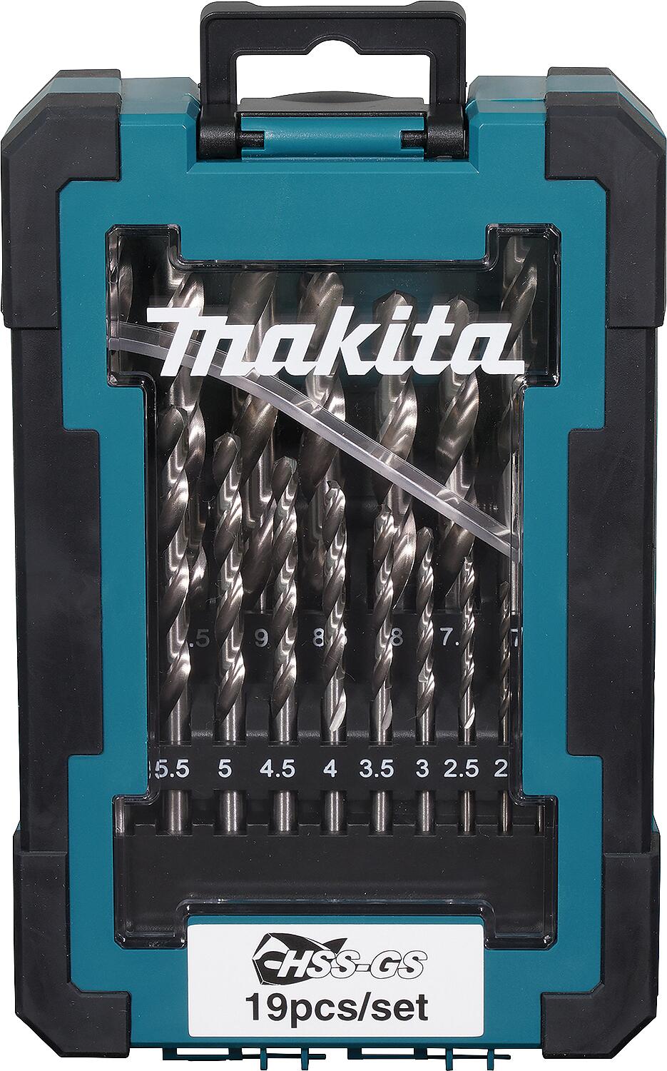 Makita D-78352 19-piece drill bit set