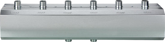 WS boiler distributor type HVI-2 2 heating groups 1" incl. insulation Thermally separated
