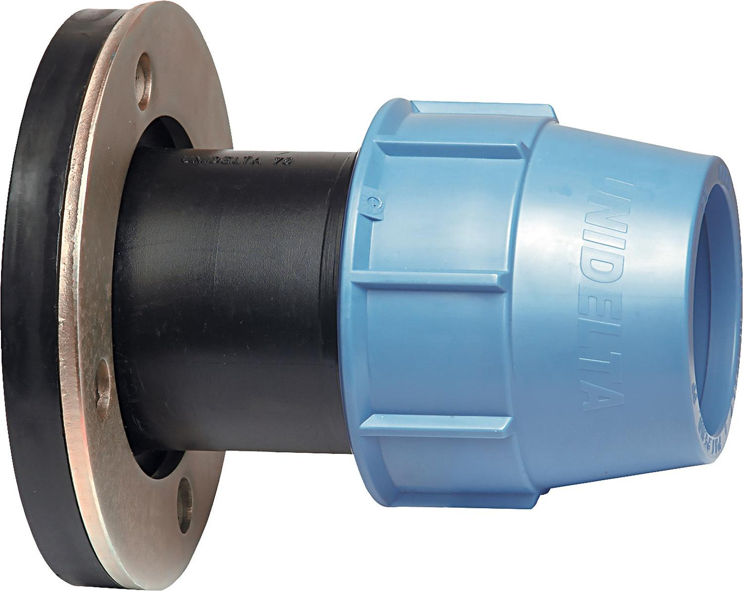 Flanged socket piece with loose screw connection 50 x 2" (DN 50), PN 10/16